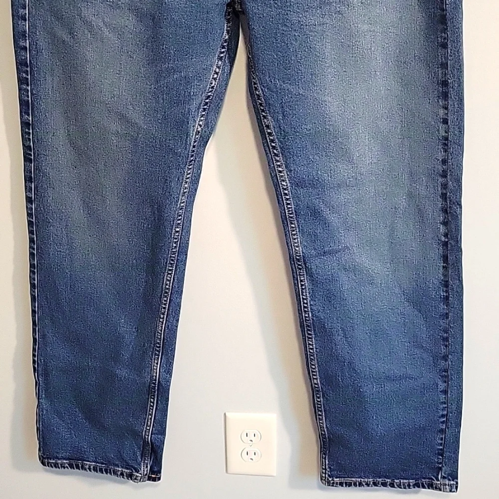 Levi's Mens 505 Regular Jeans Straight Leg Denin Medium Wash Size 38x32 NWT